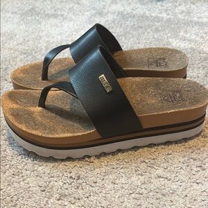 Reef Sol Hi Women's Black Sandals